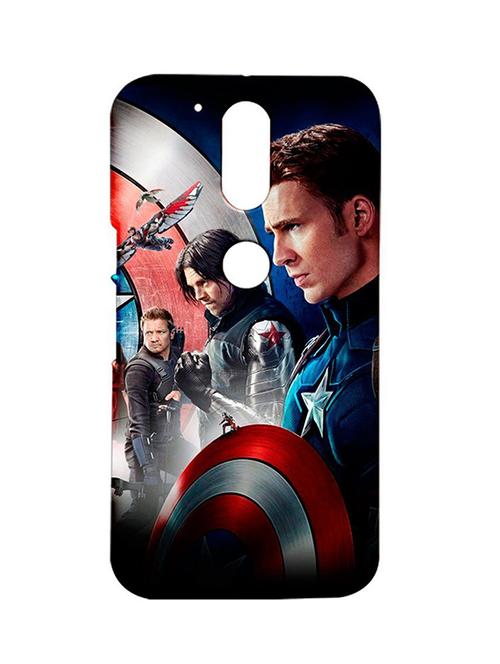 customizable hamee original cover thin fit plastic hard back case cover for lenovo vibe k5 note  avengers - 12706298 - Very Small Image - 1