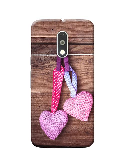 customizable hamee original cover thin fit plastic hard back case cover for lenovo vibe k5 note  hearts 2 - 12706344 - Very Small Image - 1