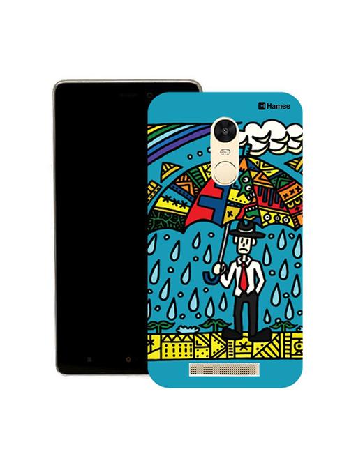 hamee original japanese cover thin fit plastic hard back case cover for lenovo vibe k5 note (umbrella man) - 12706379 - Very Small Image - 1