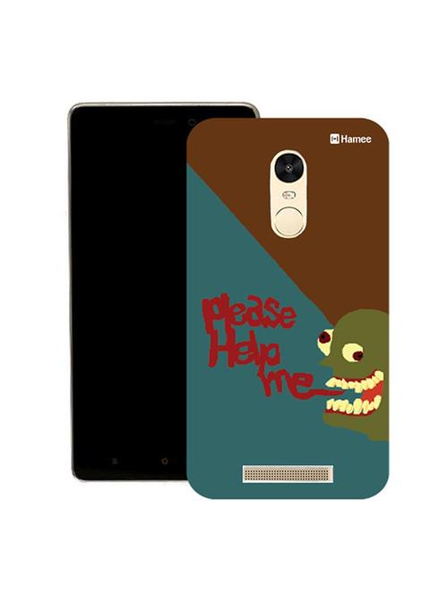 hamee original japanese cover thin fit plastic hard back case cover for lenovo vibe k5 note (please help me) - 12706383 - Very Small Image - 1