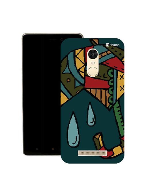 hamee original japanese cover thin fit plastic hard back case cover for lenovo vibe k5 note (raindrops umbrella) - 12706391 - Very Small Image - 1