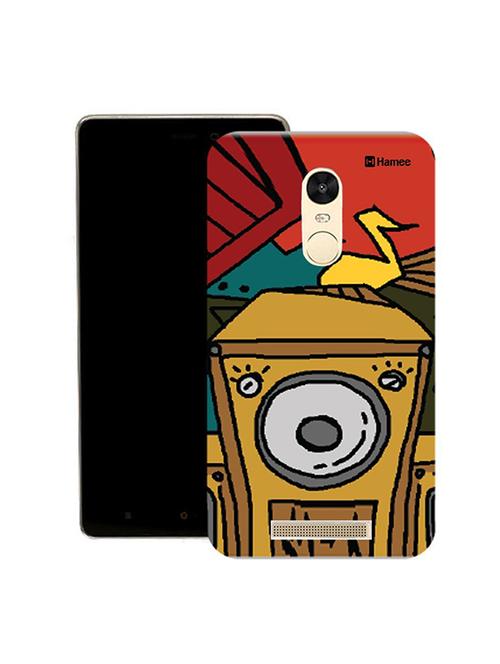 hamee original japanese cover thin fit plastic hard back case cover for lenovo vibe k5 note (boombox / front) - 12706412 - Very Small Image - 1