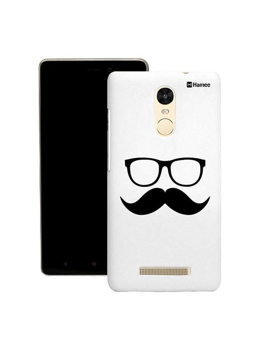 customizable hamee original cover thin fit plastic hard back case cover for lenovo vibe k5 note (moochie with specs) - 12706425 - Very Small Image - 1