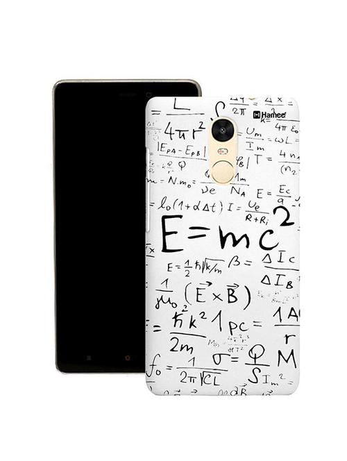 customizable hamee original cover thin fit plastic hard back case cover for lenovo vibe k5 note (maths formulae) - 12706438 - Very Small Image - 1