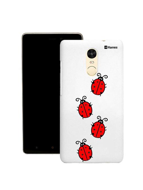 customizable hamee original cover thin fit plastic hard back case cover for lenovo vibe k5 note (lady birds) - 12706460 - Very Small Image - 1