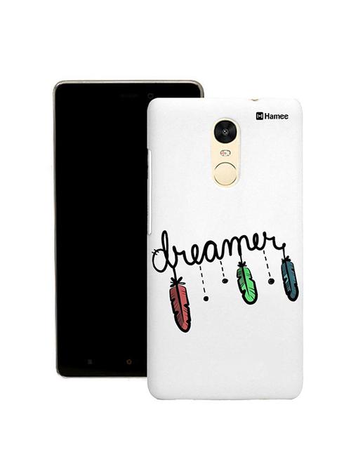 customizable hamee original cover thin fit plastic hard back case cover for lenovo vibe k5 note (black dreamer) - 12706471 - Very Small Image - 1