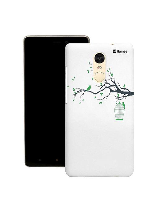 customizable hamee original cover thin fit plastic hard back case cover for lenovo vibe k5 note (bird cage) - 12706483 - Very Small Image - 1