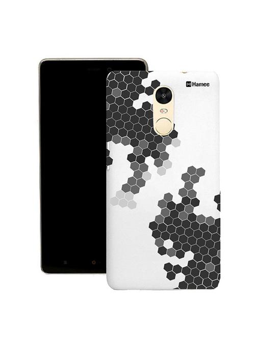 customizable hamee original cover thin fit plastic hard back case cover for lenovo vibe k5 note (black bee hive) - 12706490 - Very Small Image - 1