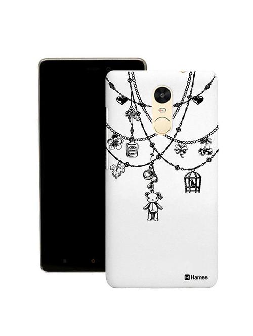 customizable hamee original cover thin fit plastic hard back case cover for lenovo vibe k5 note (teddy ornaments) - 12706500 - Very Small Image - 1