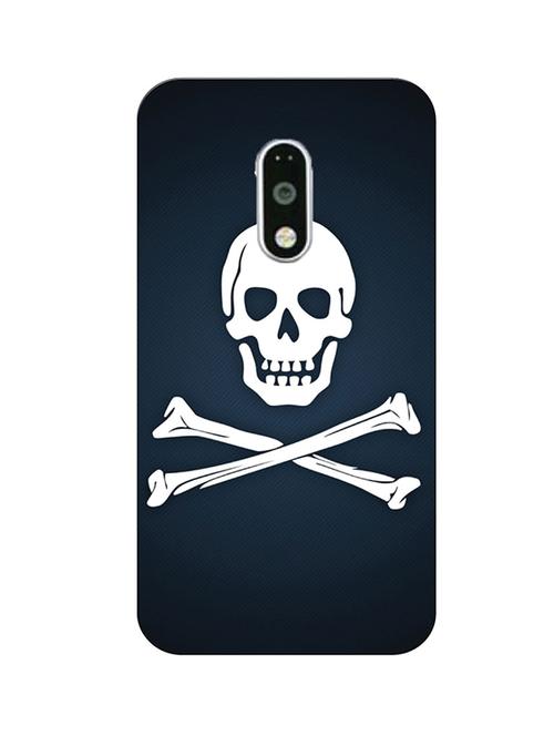 customizable hamee original cover thin fit plastic hard back case cover for lenovo vibe k5 note (skull bones) - 12706581 - Very Small Image - 1