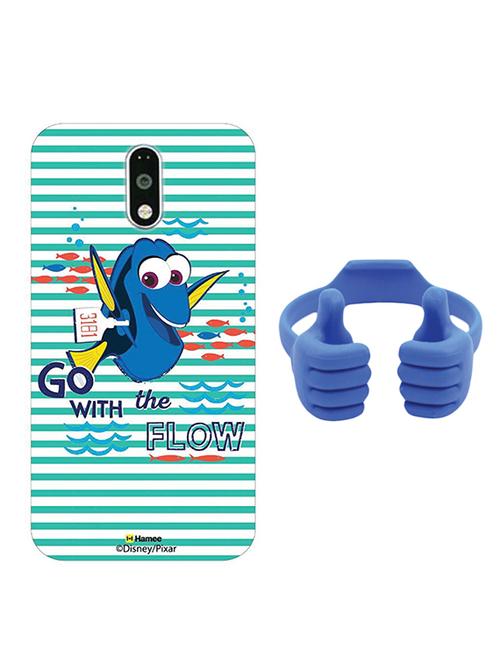 hamee disney pixar finding dory licensed hard back case cover for lenovo vibe k6 note cover with free mobile stand - combo 40 - 12706615 - Very Small Image - 1