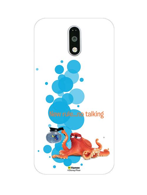 hamee disney pixar finding dory official licensed cover hard back case cover for lenovo vibe k6 note (hank / no talking) - 12706676 - Very Small Image - 1