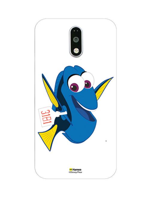 hamee disney pixar finding dory official licensed cover hard back case cover for lenovo vibe k6 note (dory / tag) - 12706716 - Very Small Image - 1