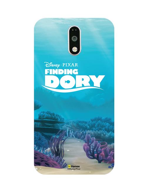 hamee finding dory official licensed cover hard back case cover for lenovo vibe k6 note (finding dory / underwater) - 12706757 - Very Small Image - 1