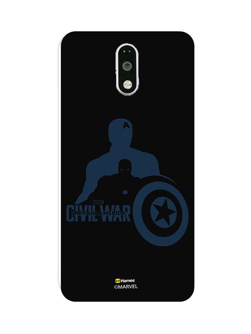 hamee marvel licensed civil war hard back case cover for lenovo vibe k6 note   - 12706819 - Very Small Image - 1