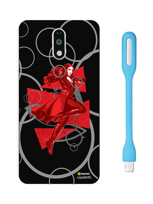 hamee marvel licensed civil war hard back case cover for lenovo vibe k6 note with free led  - 12706837 - Very Small Image - 1