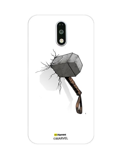 hamee original marvel character licensed cover slim fit plastic hard back case cover for lenovo vibe k6 note (thor / hammer) - 12706881 - Very Small Image - 1