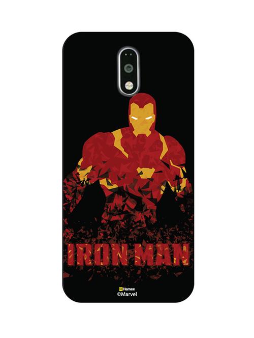 hamee marvel civil war captain america iron man licensed hard back case cover for lenovo vibe k6 note cover - design 26 - 12706911 - Very Small Image - 1