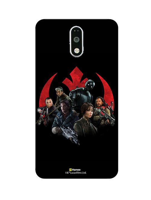hamee official star wars rogue one licensed slim fit hard back case cover for lenovo vibe k6 note star wars group 3 - 12707143 - Very Small Image - 1