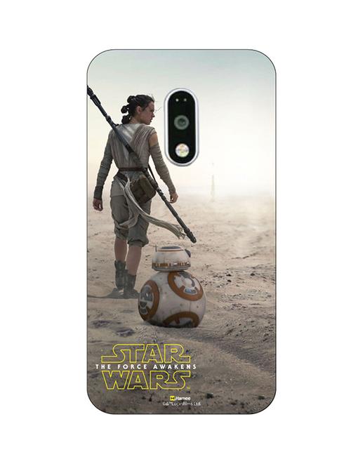 hamee official star wars the force awakens licensed slim fit hard back case cover for lenovo vibe k6 note rey 3 - 12707196 - Very Small Image - 1