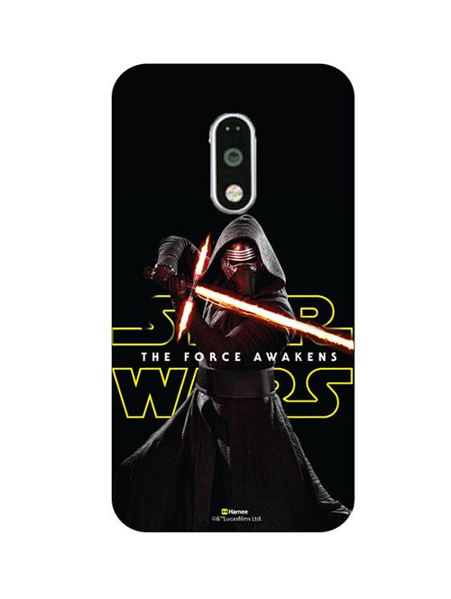 hamee official star wars the force awakens licensed slim fit hard back case cover for lenovo vibe k6 note kylo  ren 2 - 12707198 - Very Small Image - 1