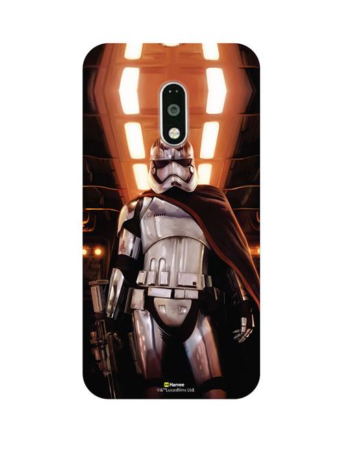 hamee official star wars the force awakens licensed slim fit hard back case cover for lenovo vibe k6 note captain phasma 5 - 12707215 - Very Small Image - 1