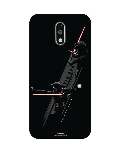 hamee official star wars the force awakens licensed slim fit hard back case cover for lenovo vibe k6 note kylo  ren 14 - 12707224 - Very Small Image - 1