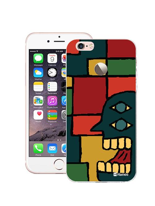 hamee tm thin fit printed hard back case cover for lenovo vibe k6 note cover (vintage ganesha) - 12707236 - Very Small Image - 1