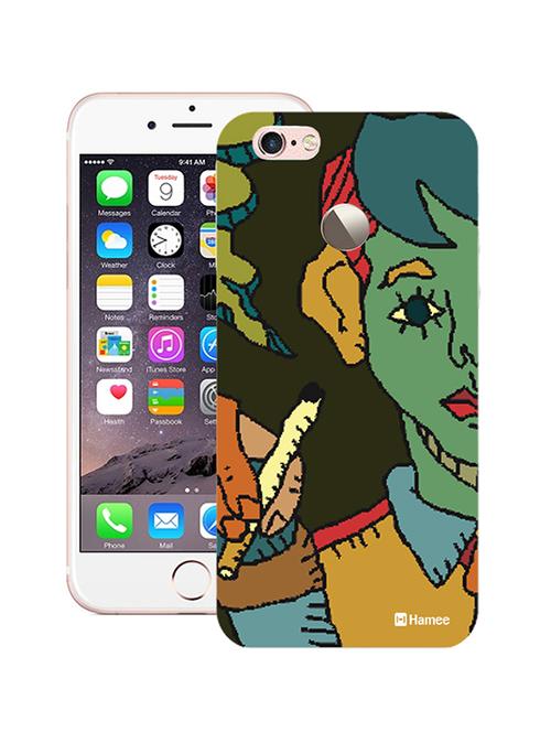 hamee tm thin fit printed hard back case cover for lenovo vibe k6 note cover (make a wish) - 12707242 - Very Small Image - 1