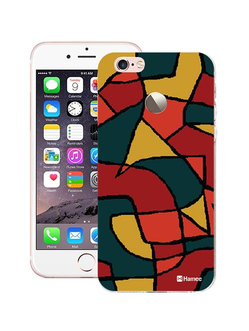 hamee tm thin fit printed hard back case cover for lenovo vibe k6 note cover (black ganesha) - 12707245 - Very Small Image - 1