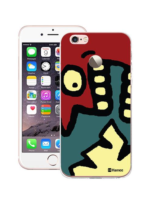 hamee tm thin fit printed hard back case cover for lenovo vibe k6 note cover (shibori flowers) - 12707253 - Very Small Image - 1