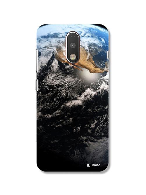 hamee tm thin fit printed hard back case cover for lenovo vibe k6 note cover (earth) - 12707273 - Very Small Image - 1