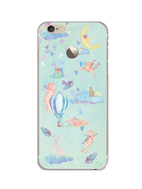 hamee tm thin fit printed hard back case cover for lenovo vibe k6 note cover (daisy) - 12707398 - Very Small Image - 1