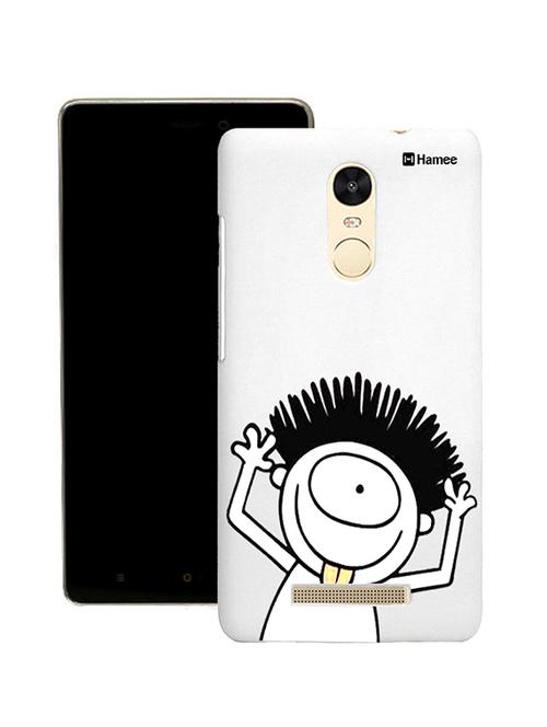hamee tm thin fit printed hard back case cover for lenovo vibe k6 note cover (design 7) - 12707464 - Very Small Image - 1