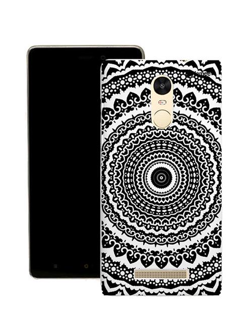 hamee tm thin fit printed hard back case cover for lenovo vibe k6 note cover (design 10) - 12707467 - Very Small Image - 1