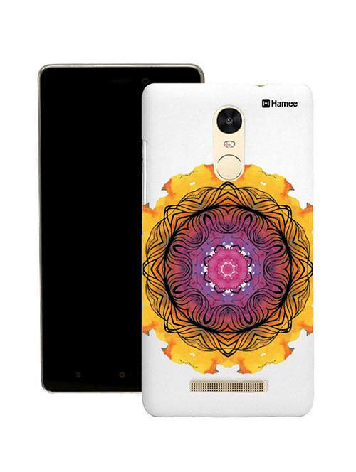 hamee tm thin fit printed hard back case cover for lenovo vibe k6 note cover (design 15) - 12707472 - Very Small Image - 1