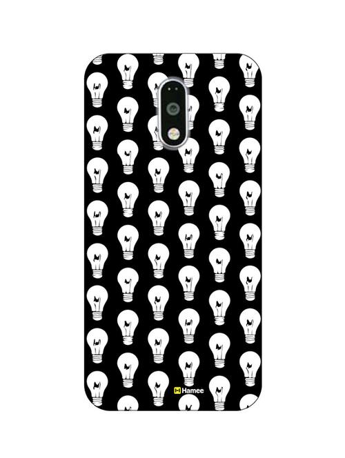 customizable hamee original cover thin fit plastic hard back case cover for lenovo vibe k6 note bulb all over - 12707483 - Very Small Image - 1