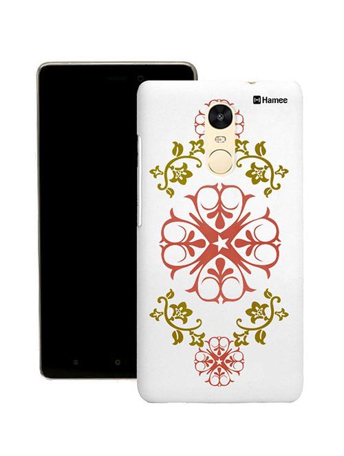 customizable hamee original cover thin fit plastic hard back case cover for lenovo vibe k6 note (pink green henna) - 12707723 - Very Small Image - 1