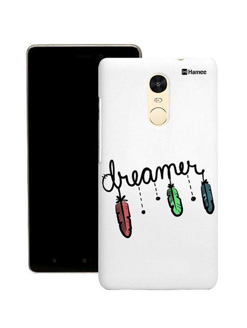 customizable hamee original cover thin fit plastic hard back case cover for lenovo vibe k6 note (black dreamer) - 12707727 - Very Small Image - 1