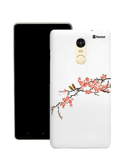 customizable hamee original cover thin fit plastic hard back case cover for lenovo vibe k6 note (blossom branch) - 12707744 - Very Small Image - 1