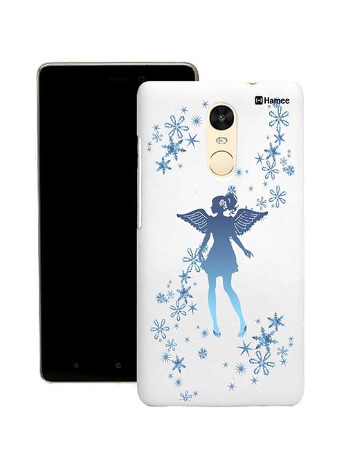customizable hamee original cover thin fit plastic hard back case cover for lenovo vibe k6 note (blue standing fairy) - 12707761 - Very Small Image - 1