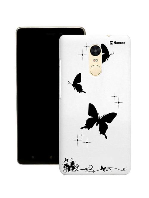 customizable hamee original cover thin fit plastic hard back case cover for lenovo vibe k6 note (solid butterflies) - 12707789 - Very Small Image - 1