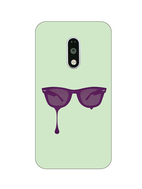customizable hamee original cover thin fit plastic hard back case cover for lenovo vibe k6 note (eyewear ) - 12707821 - Very Small Image - 1