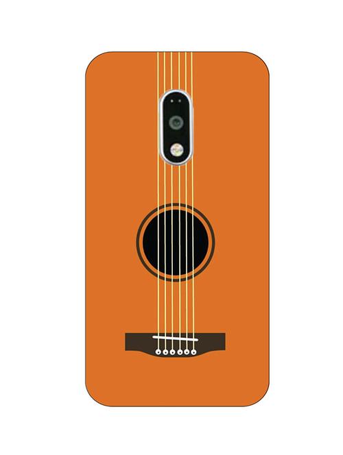 customizable hamee original cover thin fit plastic hard back case cover for lenovo vibe k6 note (guitar) - 12707825 - Very Small Image - 1