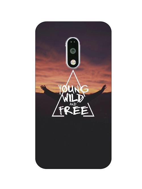 customizable hamee original cover thin fit plastic hard back case cover for lenovo vibe k6 note (young wild free) - 12707829 - Very Small Image - 1