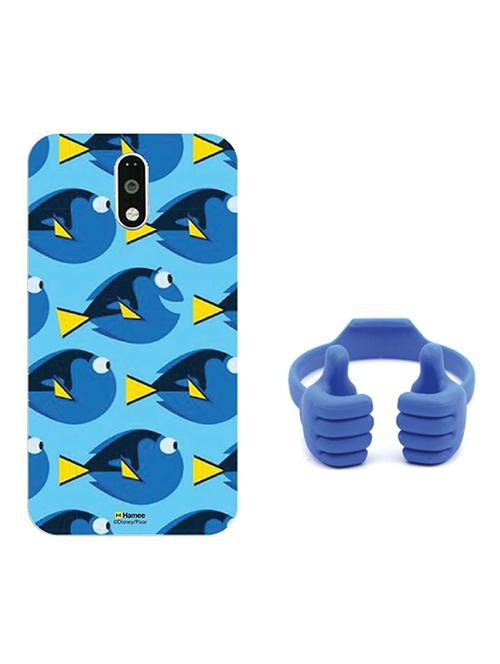 hamee disney pixar finding dory licensed hard back case cover for lenovo k6 power cover with free mobile stand - combo 4 - 12707845 - Very Small Image - 1