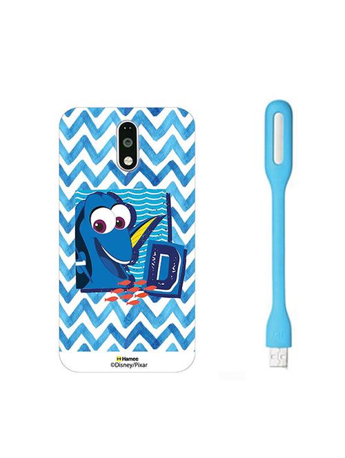 hamee disney pixar finding dory licensed hard back case cover for lenovo k6 power cover with free led light - combo 6 - 12707879 - Very Small Image - 1