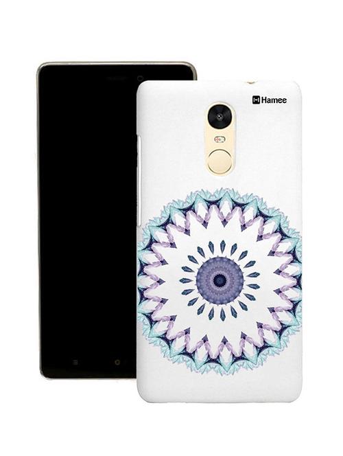 customizable hamee original cover thin fit plastic hard back case cover for lenovo k6 power (crystal blue mandala) - 12709817 - Very Small Image - 1