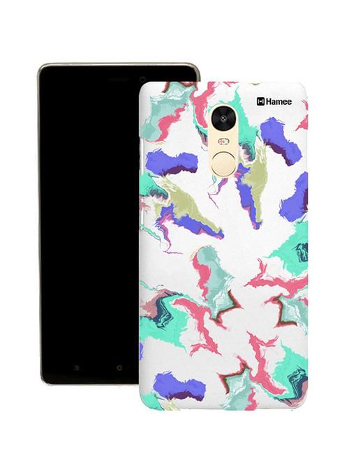 customizable hamee original cover thin fit plastic hard back case cover for lenovo k6 power (ink splash) - 12709827 - Very Small Image - 1