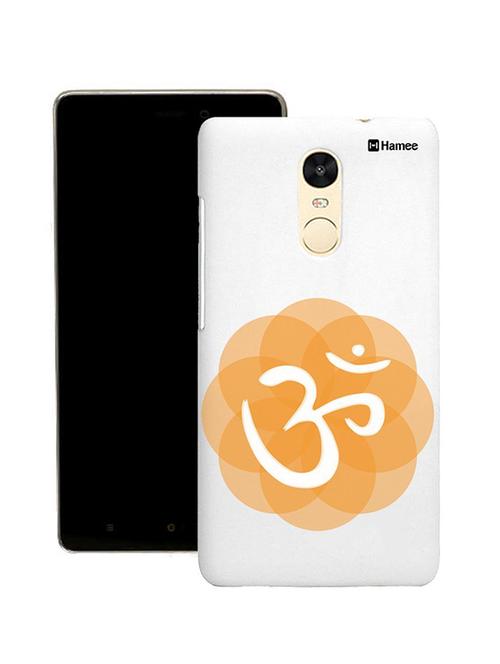 customizable hamee original cover thin fit plastic hard back case cover for lenovo k6 power (orange om) - 12710093 - Very Small Image - 1